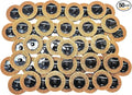 Denco Surface Prep Conditioning Disc - Coarse - Brown - 2 Inch and 3 Inch - Pack of 50 - Abrasive Quick Change Disc Twist to Lock Superior Life (3 Inch)