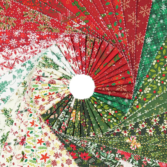 Craftido-20 Options-100% Cotton Jelly Roll Fabric Precut Strips - Image 2