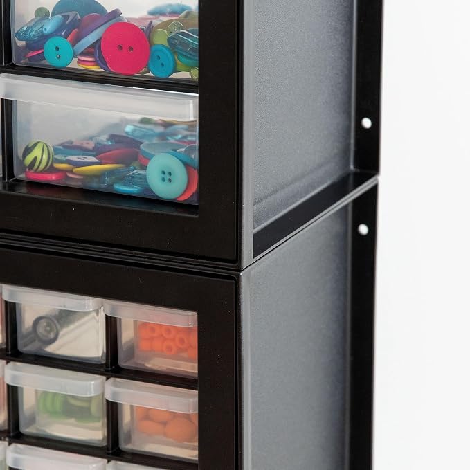 IRIS USA 24-Drawer Plastic Storage Organizer, Made in USA, Teacher Toolbox - Image 7