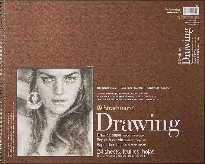Strathmore (400-7 400 Series Drawing Pad, Ivory/Cream by StrathmorePaper