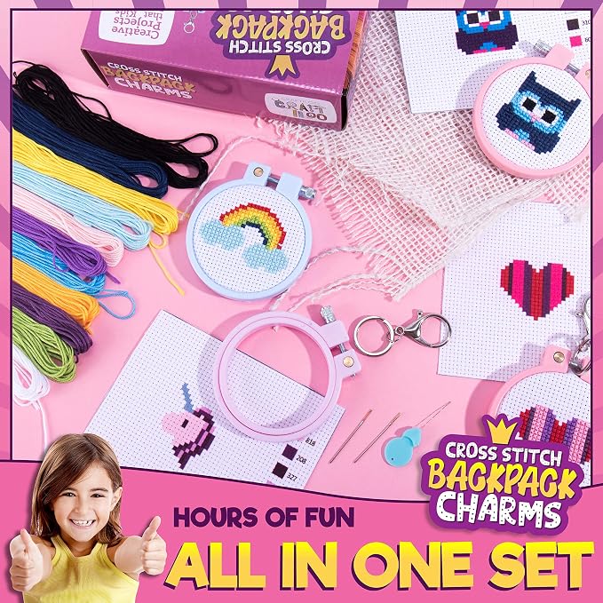 CRAFTILOO Cross Stitch Kit for Kids - Image 7