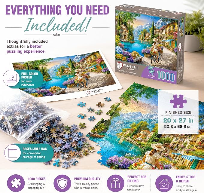 1000 Piece Jigsaw Puzzle for Adults - Image 5