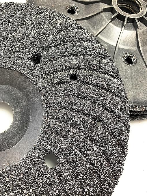 SIGNI 5 Pack SiC Plastic Back Grinding Wheel for Granite/Marble/Concrete and Glasses (7 INCH, 24 GRIT)