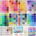 Redtwo 32000 Pcs Clay Beads Bracelet Making Kit, 9 Boxes 192 Colors Friendship by Redtwo