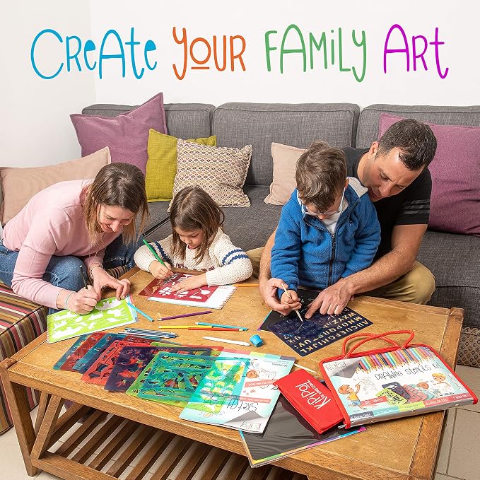 Kipipol 63 Pcs Drawing Stencils - Image 4
