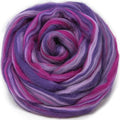 Festival Merino Wool Fiber. Colorful Combed top roving by LivingDreamsYarn