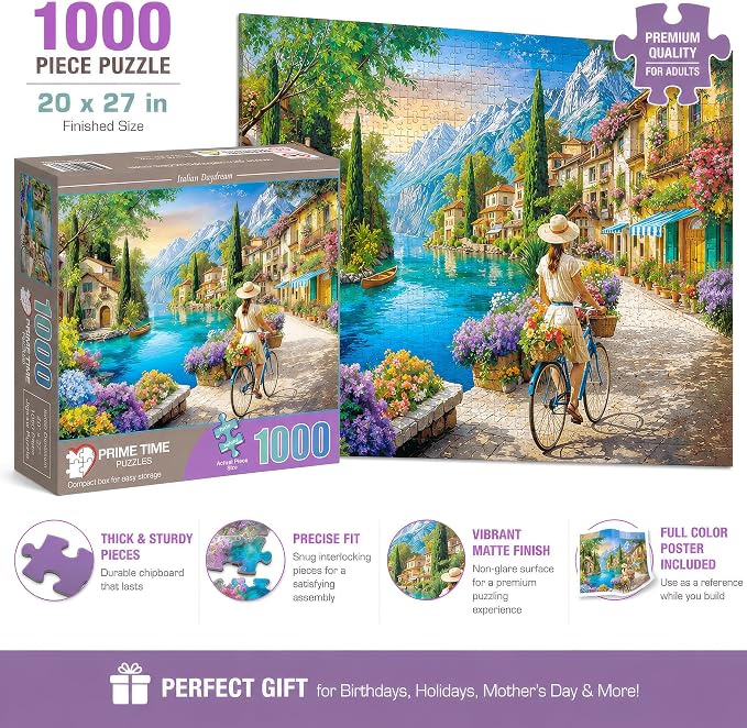 1000 Piece Jigsaw Puzzle for Adults - Image 2